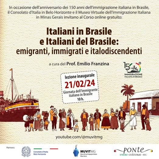 Italianos en Brasil e italianos en Brasil: emigrantes, inmigrantes y descendientes de italianos